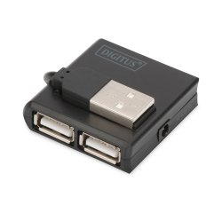 Digitus Hub de 4 puertos USB 2.0 de Alta Velocidad ®