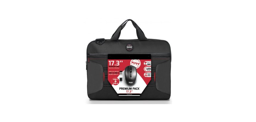Port Designs Premium 43,9 cm (17.3") Housse Noir