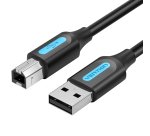 Vention Cable USB 2.0 Impresora COQBF/ USB Tipo-B Macho - USB Macho/ 1m/ Negro