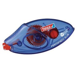 Colle tesa roller jetable permanent ergonomique ruban haute qualité plastique emballage recyclé 8.4mmx8.5m