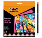 Etui de 24 crayons de couleur Intensity.. Couleurs miscibles assorties.