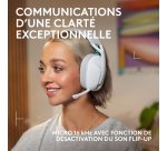 Logitech G G321 LIGHTSPEED Casque Sans fil Arceau Gaming USB Type-C Bluetooth Blanc