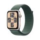 Apple Watch SE OLED 44 mm Digital 368 x 448 Pixeles Pantalla táctil Beige Wifi GPS (satélite)