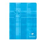 Cahier piqué 17x22 cm 144 pages grands carreaux - Assortis