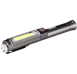 NEBO BIG LARRY 2 -Torcia luminosa e luce da lavoro con clip e base magnetica