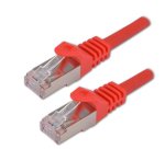 MCL FCC7BMSHF-2M/R câble de réseau Rouge Cat7 S/FTP (S-STP)