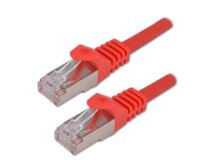 MCL FCC7BMSHF-5M/R câble de réseau Rouge Cat7 S/FTP (S-STP)