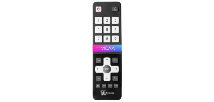 TELE System 58035024 telecomando TV Pulsanti