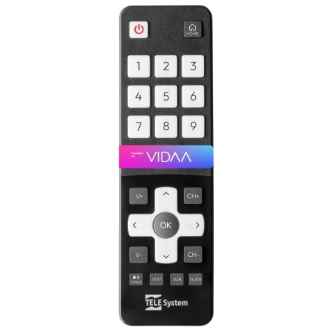TELE System 58035024 remote control TV Press buttons
