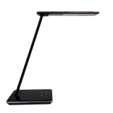 Lampe de bureau led Unilux linka noir prise europe