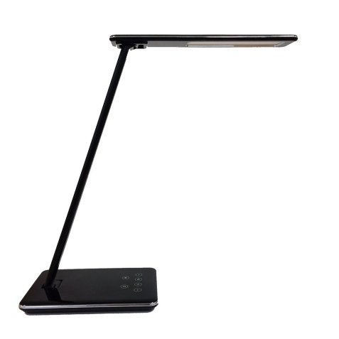 Lampe de bureau led Unilux linka noir prise europe