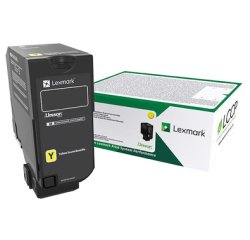 Lexmark 75B20Y0 cartuccia toner 1 pz Originale Giallo