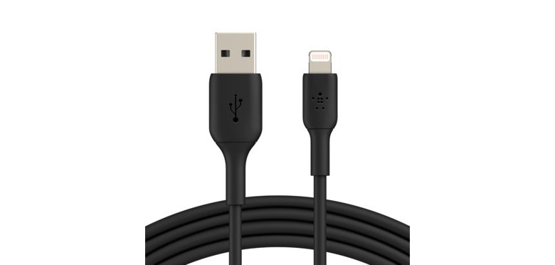 Belkin CAA001BT3MBK câble Lightning 3 m Noir