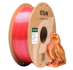 eSUN EPLA-SILK MAGIC Polylactic Acid (PLA) Red, Gold 1 kg