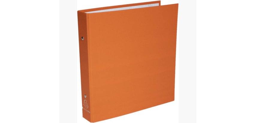 Classeur rembordé polypropylène format ecolier 2 anneaux 30mm - 230x215mm - Couleurs assorties
