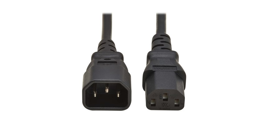 Eaton P004-EU câble électrique IEC C13 IEC C14 noir
