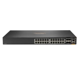 HPE Aruba Networking CX 6200F 24G Class-4 PoE 4SFP+ 370W Gestito L3 Gigabit Ethernet (10/100/1000) Supporto Power over Ethernet (PoE) 1U