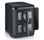 Severin FR 2468 Double 11 L Stand-alone 2800 W Hot air fryer Black