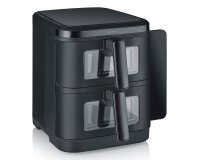 Severin FR 2468 Double 11 L Stand-alone 2800 W Hot air fryer Black
