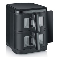 Severin FR 2468 Double 11 L Stand-alone 2800 W Hot air fryer Black