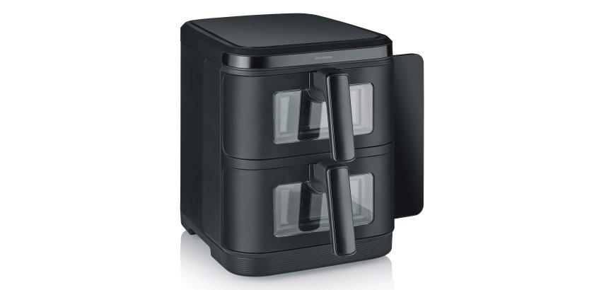 Severin FR 2468 Doppia 11 L Indipendente 2800 W Friggitrice ad aria calda Nero