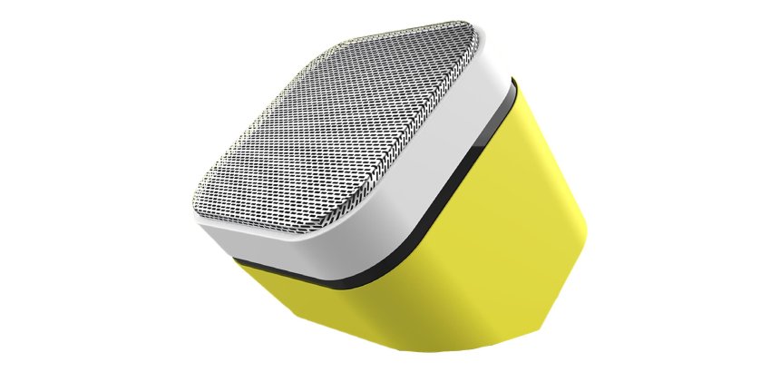 Pantone PT-BS003F altoparlante portatile e per feste Altoparlante portatile mono Giallo 3 W