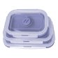 Muitomas LUNCHBOXSETVL lunch box Lunch box set Plastic, Silicone Violet 3 pc(s)