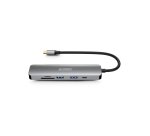 Urban Factory MHC45UF base para portátil y replicador de puertos Alámbrico USB 3.2 Gen 1 (3.1 Gen 1) Type-C Gris