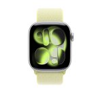 Apple MFFF4ZM/A slimme draagbare accessoire Band Geel Nylon, Gerecycled polyester, Spandex