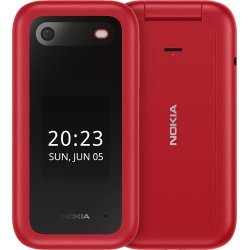 Nokia 2660 7,11 cm (2.8") 123 g Rosso Telefono cellulare basico