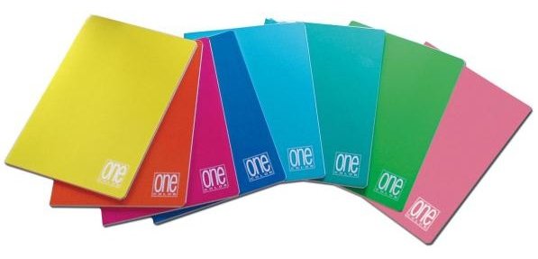 Blasetti One Color writing notebook A4 21 sheets Multicolour