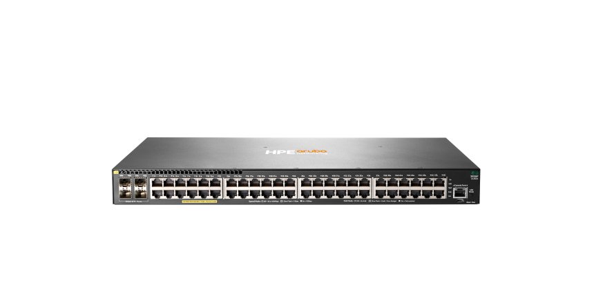 HPE Aruba Networking 2930F 48G PoE+ 4SFP+ Switch