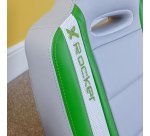 X Rocker Shadow 2.0 Console Gaming Chair Padded Seat Green, White