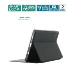 Protection d'écran pour tablette Mobilis ELEMENT Case for Galaxy Tab A11 8.7" (SM-X130 / SM-X135) - Black - 25% RECYCLED - SmartLoop
