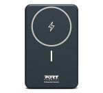 Port Designs 907005 banque d'alimentation électrique Lithium Polymère (LiPo) 10000 mAh Recharge sans fil Noir