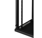 LINK LK1909UN rack cabinet 9U Wall mounted rack Black