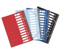 Trieur standard Oxford A4 12 positions couverture carte