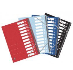 Trieur standard Oxford A4 12 positions couverture carte