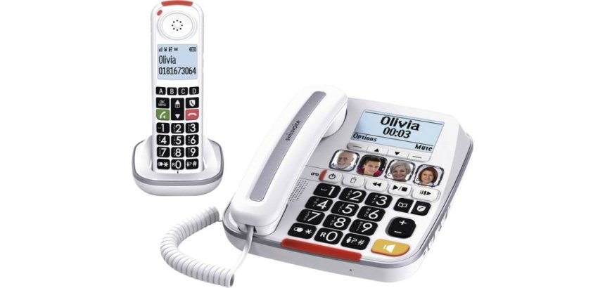 SwissVoice Xtra 3355 Combo Telefono DECT Identificatore di chiamata Bianco