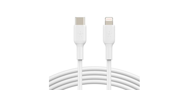Belkin CAA003BT1MWH lightning cable 1 m White