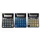 Calculatrice de bureau liderpapel xf16 8 chiffres    solaire et piles 127x105x24   mm pr sentoir de 10u