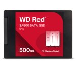 SanDisk Red WD SA500 500 Go 2.5" Série ATA III 3D NAND