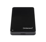 Intenso Portable Hard Drive (2.5 inch), 500 GB, 5400 RPM, 8 MB Cache, USB 3.0, certified refurbished, black