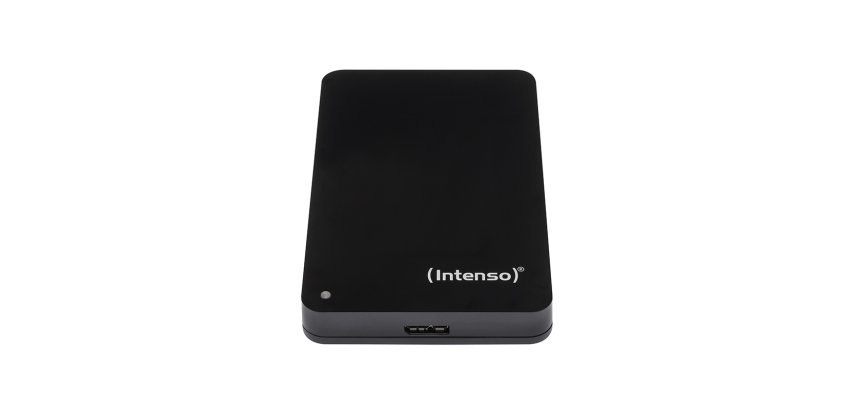 Intenso Disco rigido esterno (2,5 pollici), 500 GB, 5400 giri/min, 8 MB cache, USB 3.0, ricondizionato certificato, nero