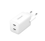 Intenso POWER ADAPTER 2XUSB-C GAN/7804012 Universale Bianco AC Ricarica rapida Interno