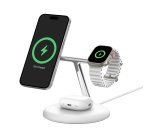 Belkin WIZ023VFWH chargeur d'appareils mobiles Casques, Smartphone, Smartwatch Blanc USB Recharge sans fil Intérieure