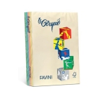 Carta Le Cirque - A4 - 160 gr - mix 5 colori pastello - Favini - conf. 250 fogli