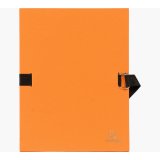Chemise dos extensible papier - 24x32cm - Orange