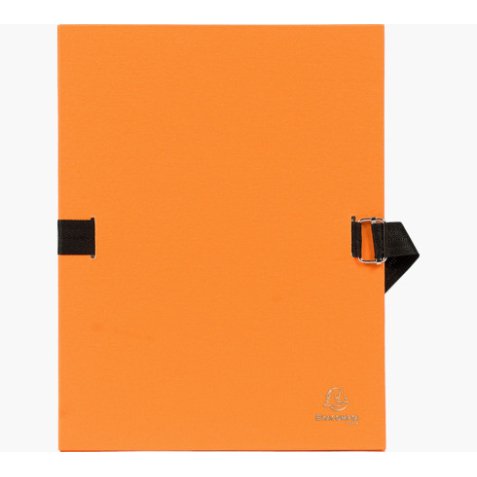 Chemise dos extensible papier - 24x32cm - Orange