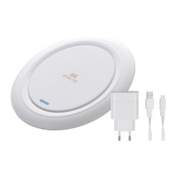 Rivacase VA4914 Caricabatterie per dispositivi mobili Smartphone Bianco USB Carica wireless Interno